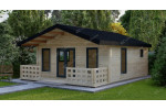 Corrib 40sqM Log Cabins  -  6m x 8m - 1 bed  Loghouse